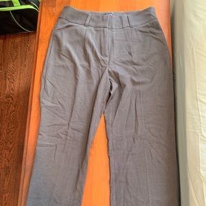 Casual gray dress pants